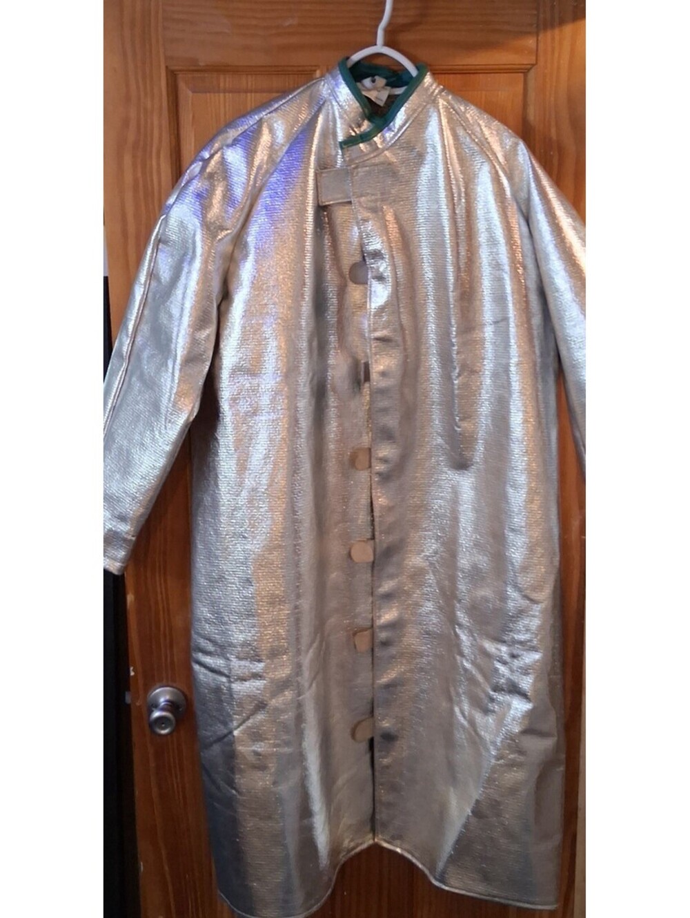 Aluminized Carbon Para-Aramid Industrial Safety Coat -Magid Glove & Supply Sz XL